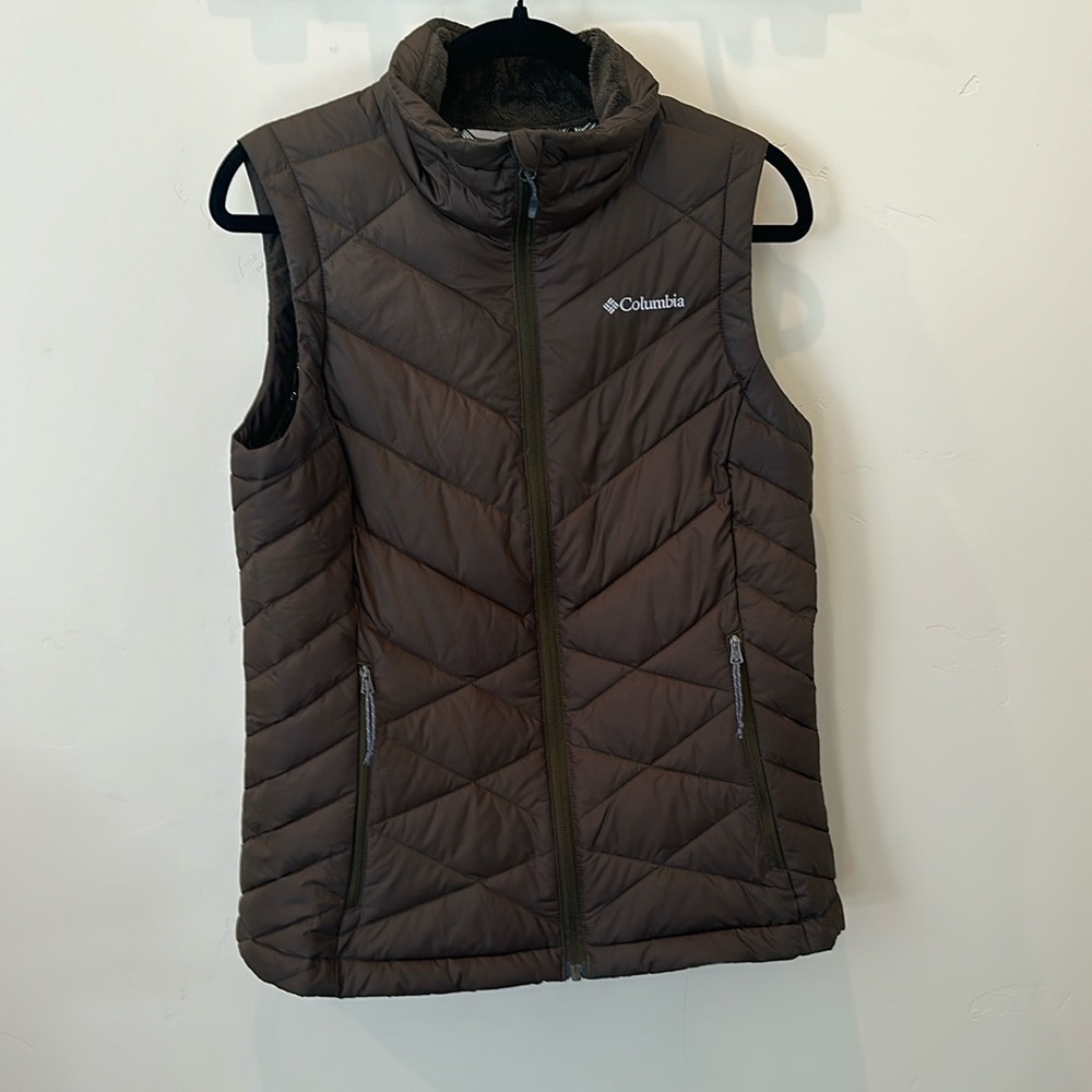 Columbia Brown Quilted Vest